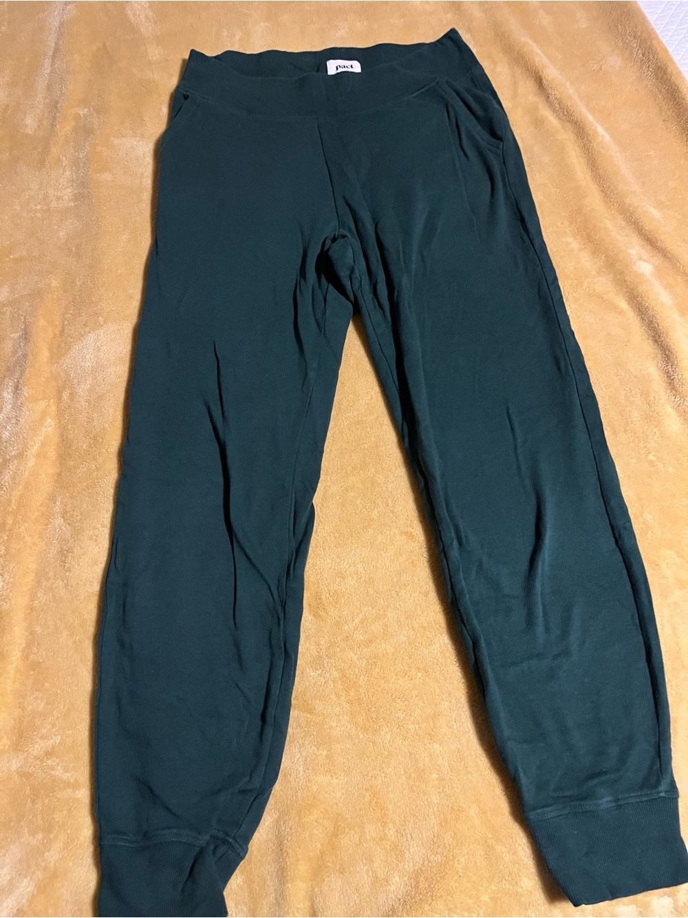 Pact Dark Green Lounge Joggers